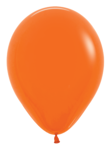 11 Inch Fashion Orange Balloon