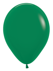 11 Inch Fashion Forest Green Balloon