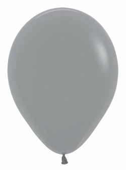 Sempertex 11 Inch Deluxe Urban Grey Balloon – 100ct