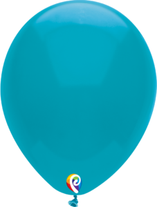 7 Inch Turquoise Latex Balloon