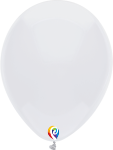 7 Inch White Latex Balloon