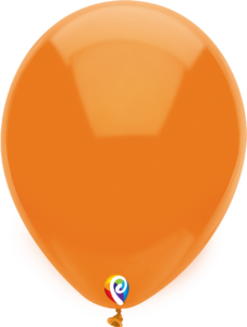 12 Inch Orange Latex Balloon