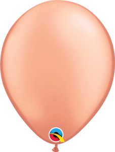 5 Inch Rose Gold Latex Balloon