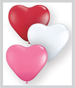 6 Inch Love Assortment Balloon