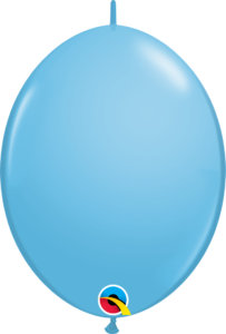 12 inch Qualatex Quick Link Pale Blue Balloons (50 Count Bag)