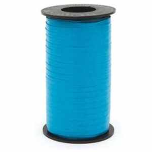 Caribbean Blue Balloon Ribbon 3/16th 500 Yard Spool