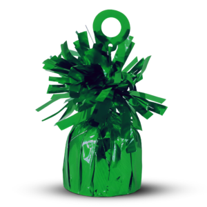 Green Foil Balloon Weight