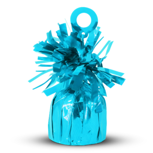 Light Blue Foil Balloon Weight