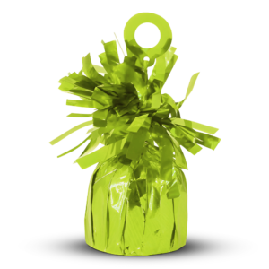 Lime Foil Balloon Weight
