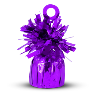 Purple Foil Balloon Weight