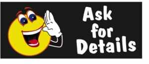 Ask For Details Windshield Banner