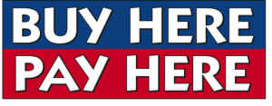 Buy Here Pay Here Giant Cloth Banner