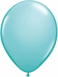 11 Inch Caribbean Blue Balloon