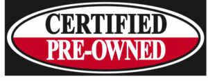 Certified Pre-Owned Giant Cloth Banner