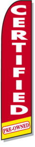 Certified Pre-Owned Swooper Flag