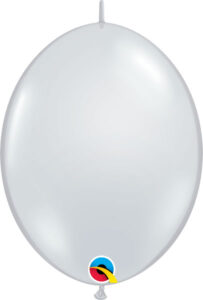 12 inch Qualatex Quick Link Clear Balloons (50 Count Bag)