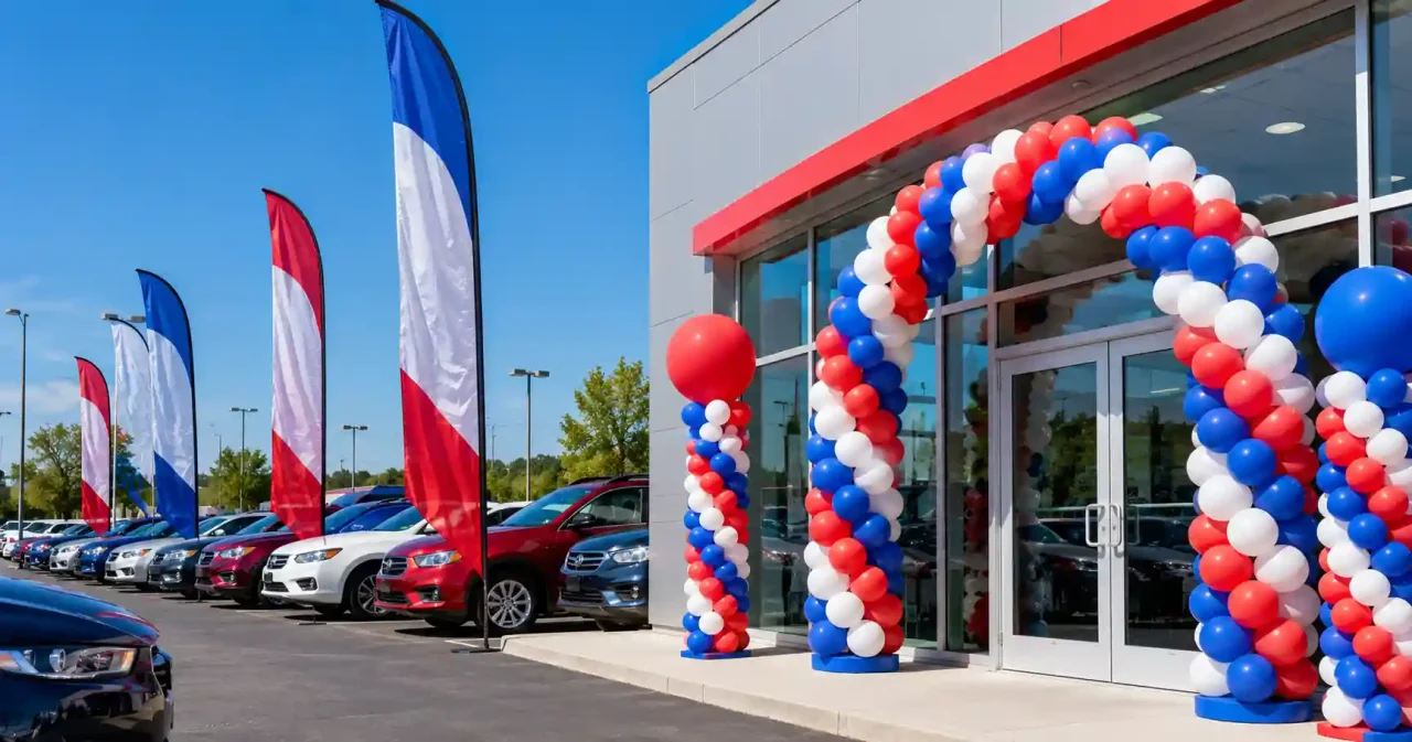 Dealership Grand Opening Balloon Display Guide: Planning, Products, and Setup