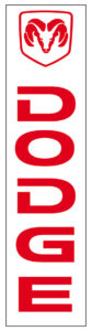 Dodge Auto Dealership Flag