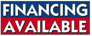 Financing Available Giant Cloth Banner