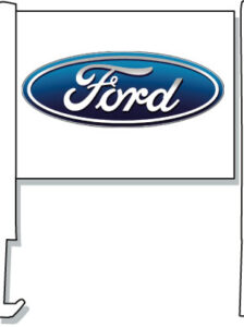 Ford Car Window Flag