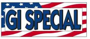 GI Special Windshield Banner
