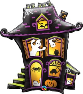 31 Inch Haunted House Mylar Balloon