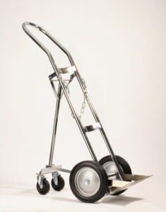 4-Wheel Cart With Safety Chain