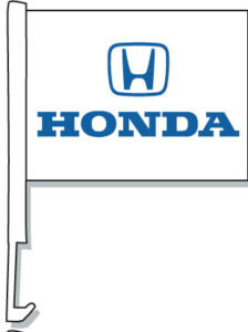 Honda Car Window Flag