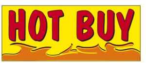 Hot Buy Windshield Banner