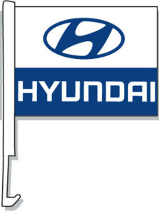 Hyundai Car Window Flag