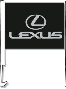 Lexus Car Window Flag