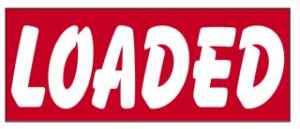 Loaded Windshield Banner