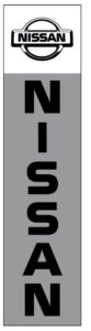 Nissan Auto Dealership Flag
