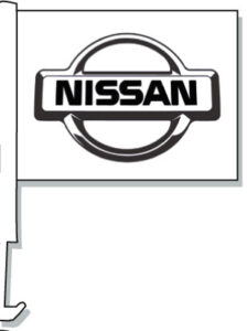 Nissan Car Window Flag