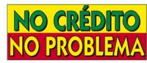 No Credito No Problema Windshield Banner