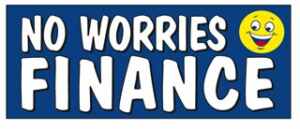 No Worries Finance Windshield Banner