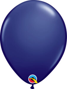 11 Inch Navy Balloons