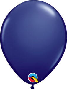 5 Inch Navy Balloons