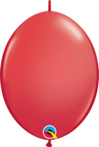 12 inch Qualatex Quick Link Red Balloons (50 Count Bag)
