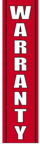 Red Warranty Flag