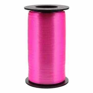 Cerise Balloon Ribbon 3/16th 500 Yard Spool