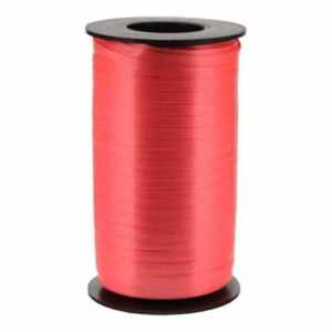 Red Balloon Ribbon 3/16th 500 Yard Spool