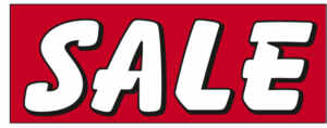 Sale Giant Cloth Banner