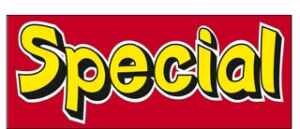 Special Windshield Banner