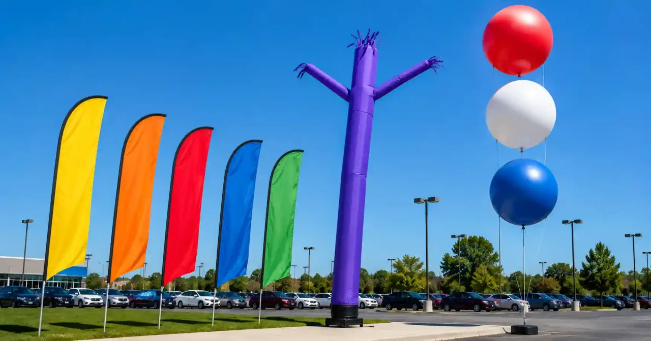 Swooper Flags vs. Sky Dancers vs. Cloud Busters: Which Draws More Eyes?