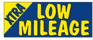 Xtra Low Mileage Windshield Banner